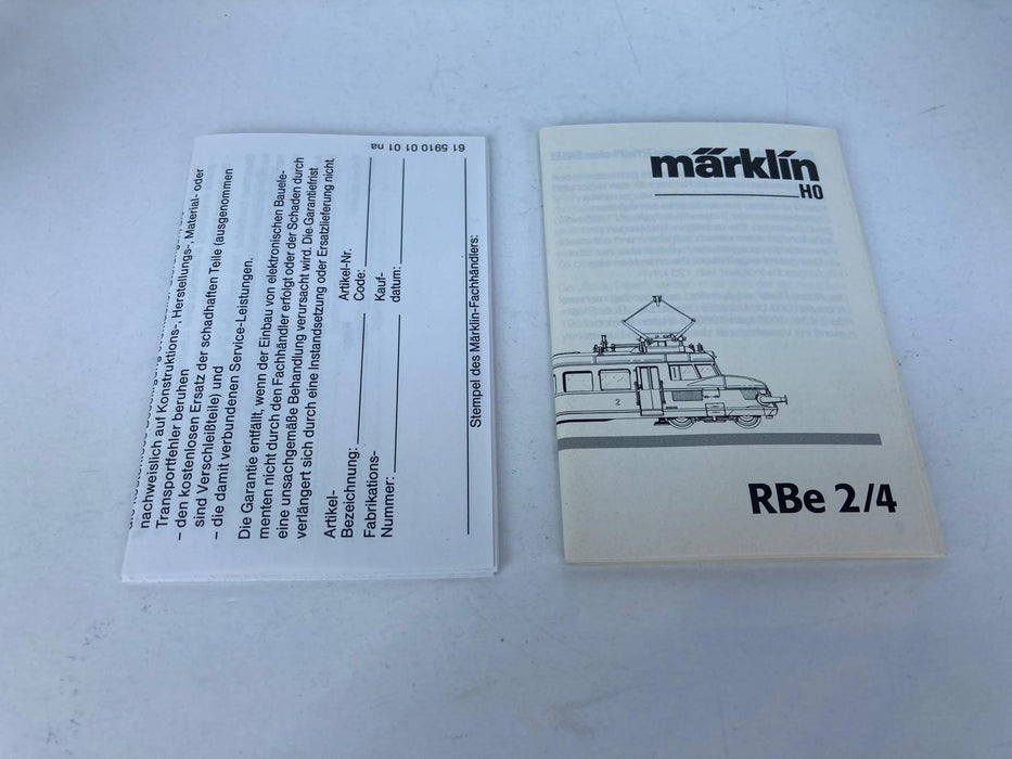 Märklin 37865 – Elektrotriebwagen RBe 2/4 1004 „Roter Pfeil“ – SBB