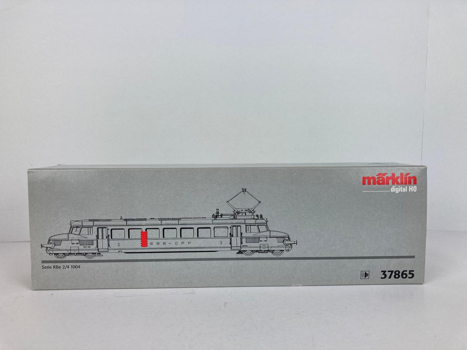 Märklin 37865 – Elektrotriebwagen RBe 2/4 1004 „Roter Pfeil“ – SBB
