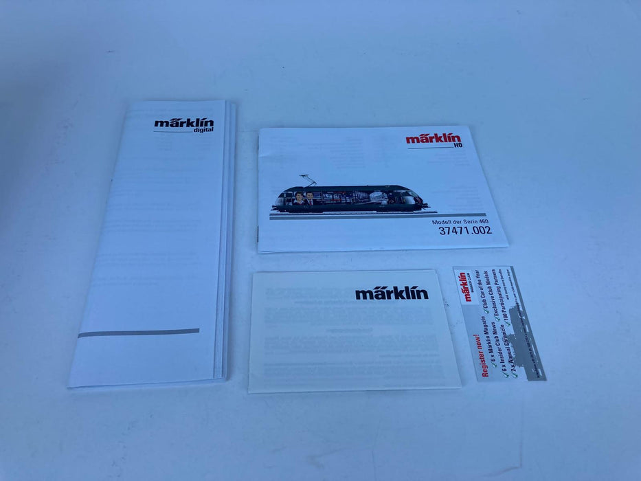 Märklin 37471.002 – SBB Re 460 – „Gemeinsam für Sie unterwegs“ – MFX+ und Sound