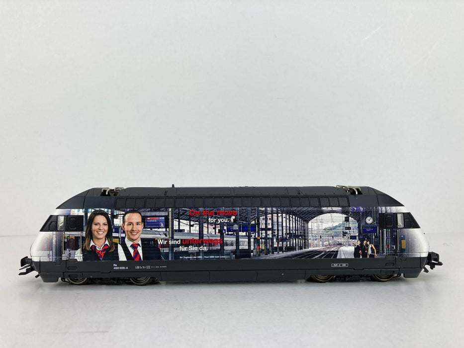Märklin 37471.002 – SBB Re 460 – „Gemeinsam für Sie unterwegs“ – MFX+ und Sound