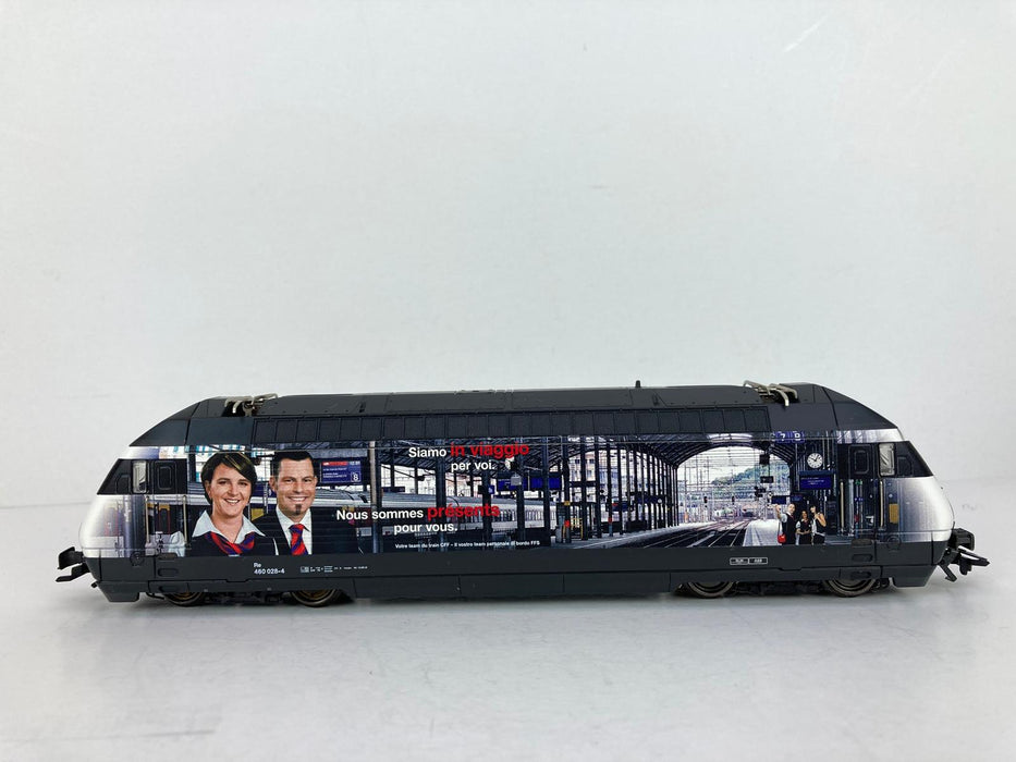Märklin 37471.002 – SBB Re 460 – „Gemeinsam für Sie unterwegs“ – MFX+ und Sound