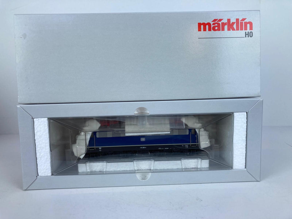 Märklin 39124 – Elektrolokomotive BR 110.3 „Bügelfalte“ – MFX + und Sound