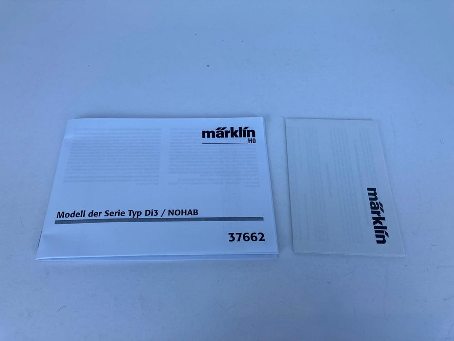 Märklin 37662 – NOHAB Di3 628 von Jernbaneverket (NSB) – Schneepflüge