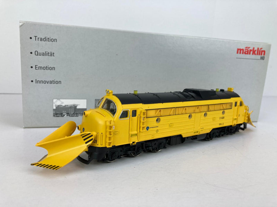 Märklin 37662 – NOHAB Di3 628 van Jernbaneverket (NSB) – Sneeuwschuivers