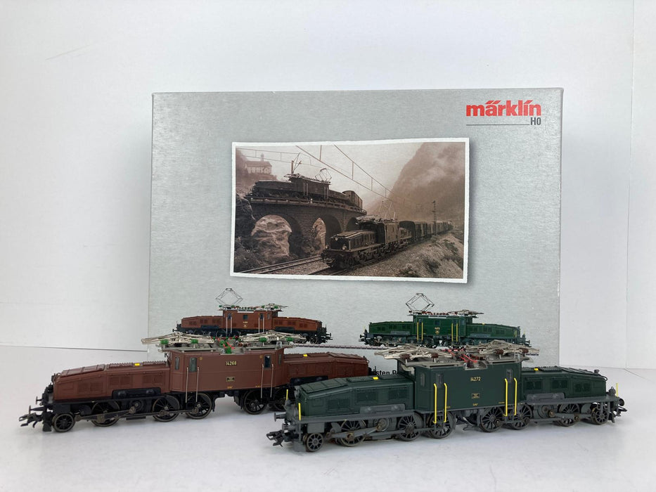 Märklin 37565 - Dubbele set Ce 6/8 II "Krokodil" - SBB - MFX + Sound