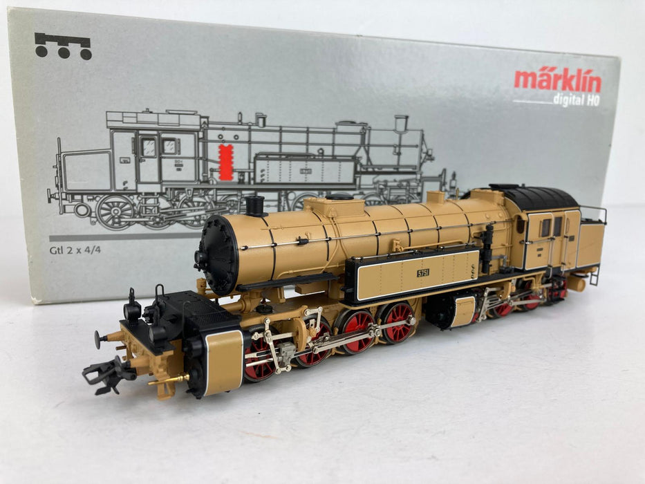 Märklin 37961 – Stoomlocomotief Gt 2x4/4 - BR 96 "Mallet" - K.Bay. Sts.B