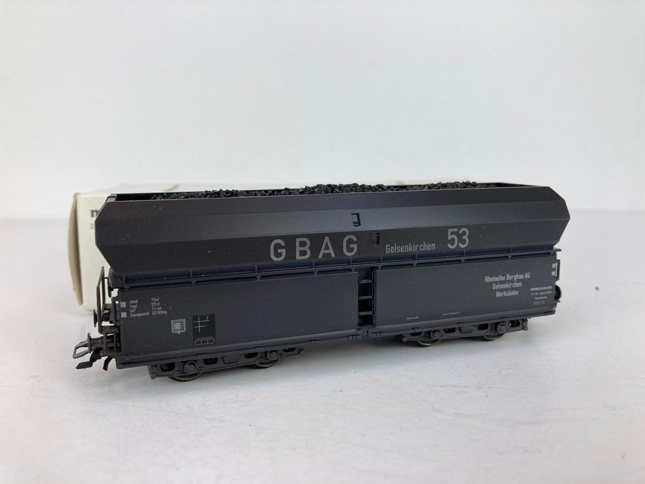 Märklin 48602 - Grijze Zelflosser 'GBAG' - DB - Goederenwagon