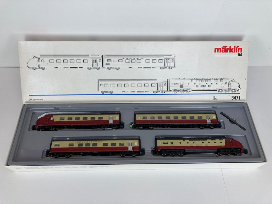 Märklin 3471 – RAm/TEE 1 Train set (4-part) – SBB-CFF / NS