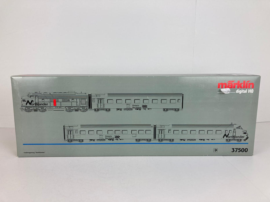 Märklin 37500 – Dieselzugset „Northlander“ Ontario Northland – LEDs