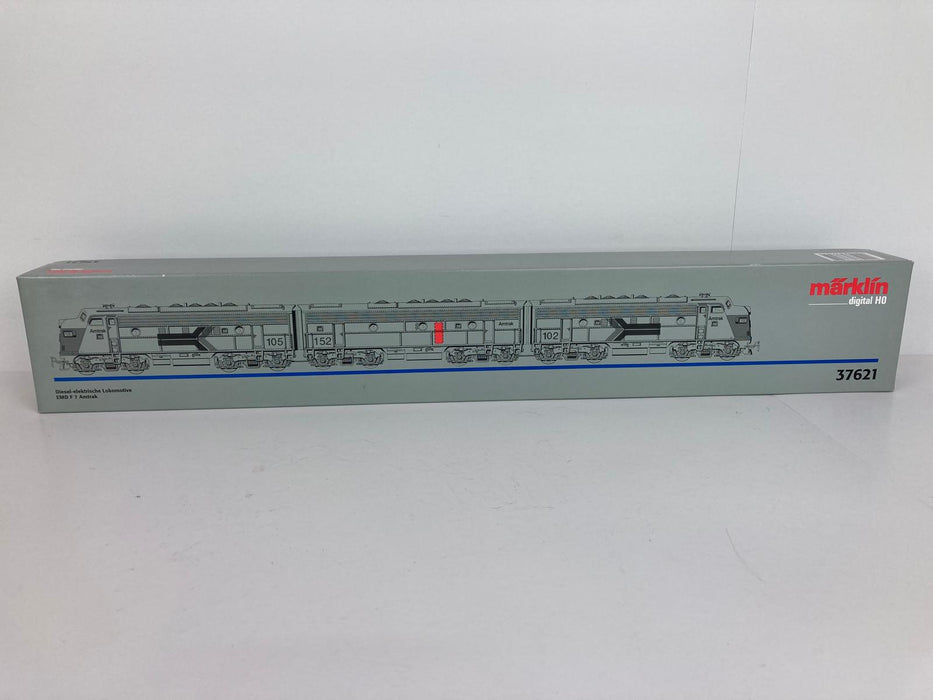 Märklin 37621 - Dreiteiliges F7 EMD „Amtrak“ – USA
