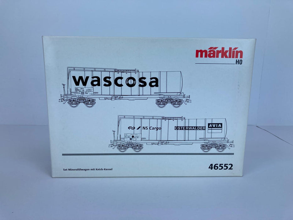 Märklin 46552 - Kesselwagenset Wascosa + NS/Cargo