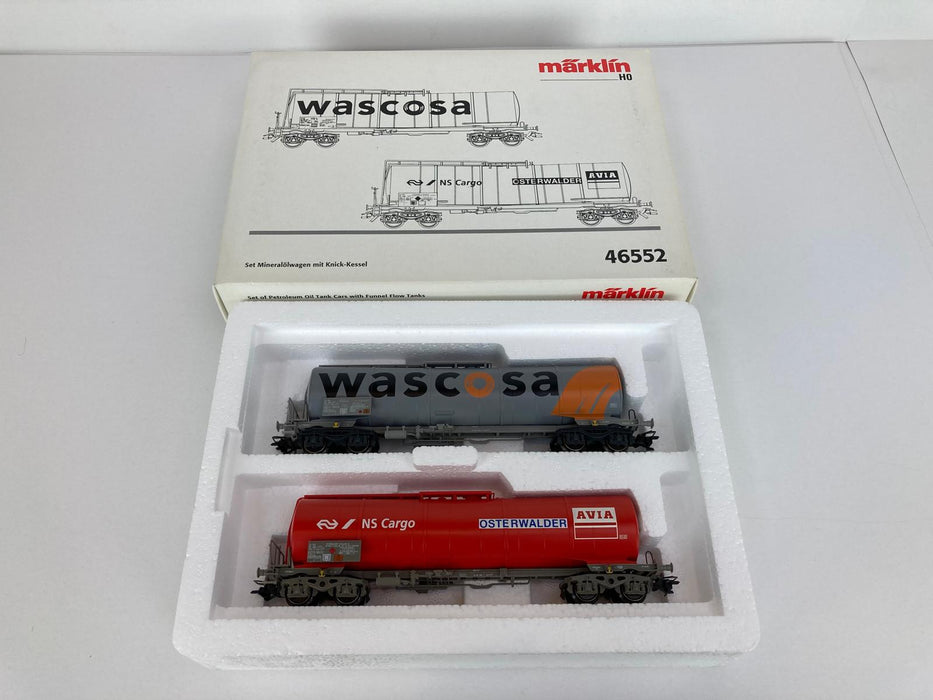 Märklin 46552 - Kesselwagenset Wascosa + NS/Cargo