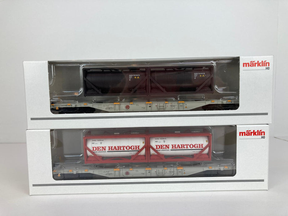 Märklin 47137 - Containerwagen-Set - „Den Hartogh“ – NS / Railion