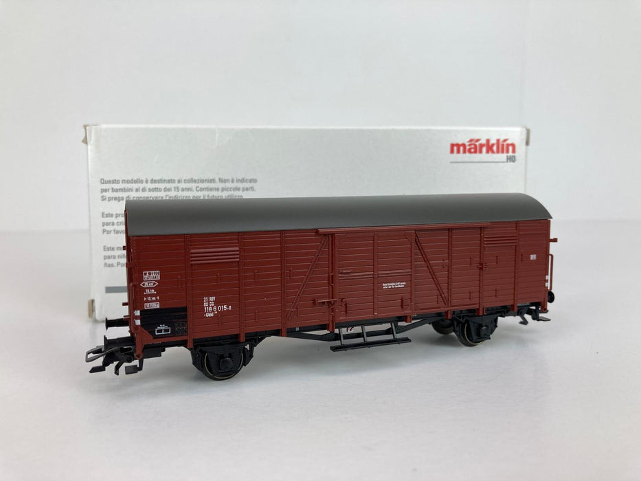 Märklin 46163 - Closed Freight Wagon - Gbkl 238 "Dresden" - DB