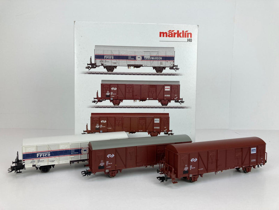Märklin 47316 - Set 3x Güterwagen „Frico“ - NS