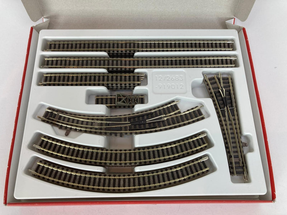 Fleischmann 919012 - Ergänzungsset Gleise D1 (mit Bettung) - Neu