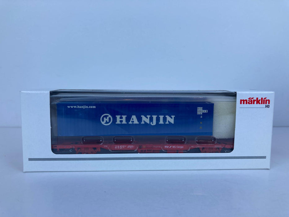 Märklin 47688 - 12 x Containerwagen-Set - NS - Verschiedene Container