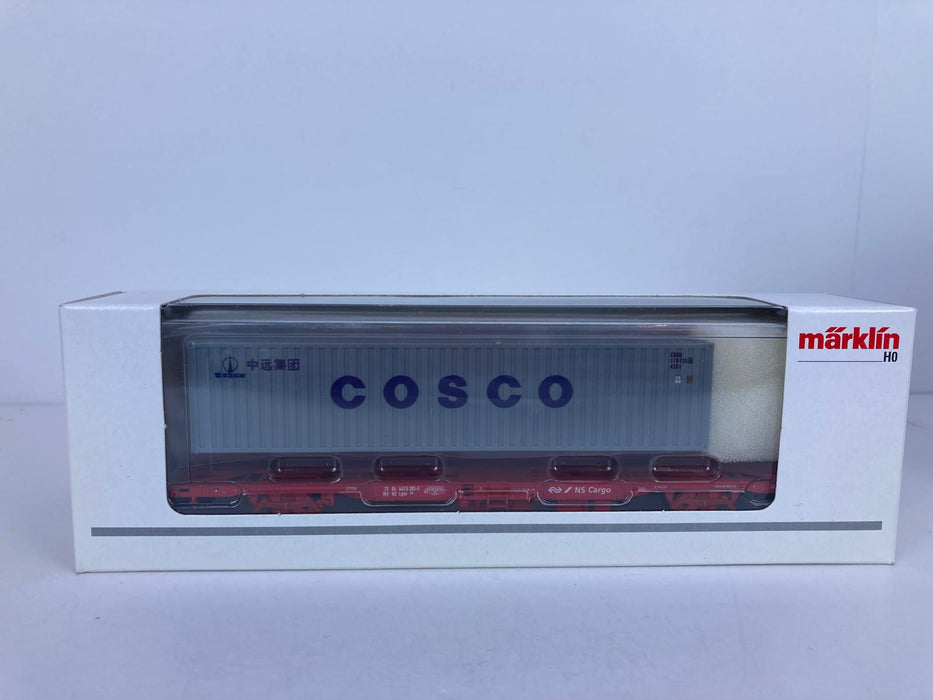 Märklin 47688 - 12 x Containerwagen-Set - NS - Verschiedene Container