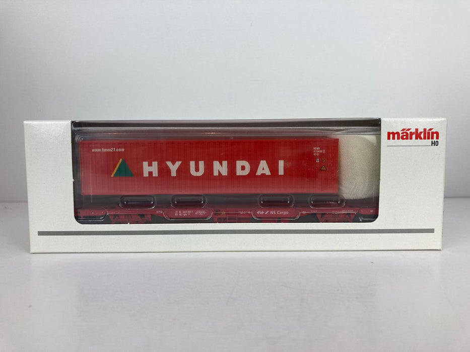 Märklin 47688 - 12 x Containerwagen-Set - NS - Verschiedene Container