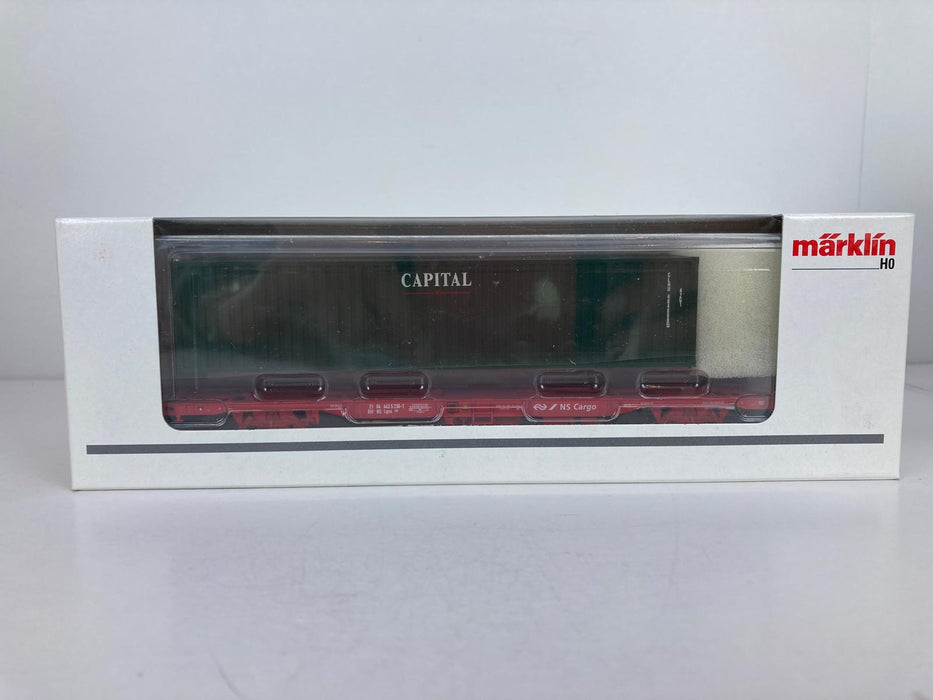 Märklin 47688 - 12 x Containerwagen-Set - NS - Verschiedene Container