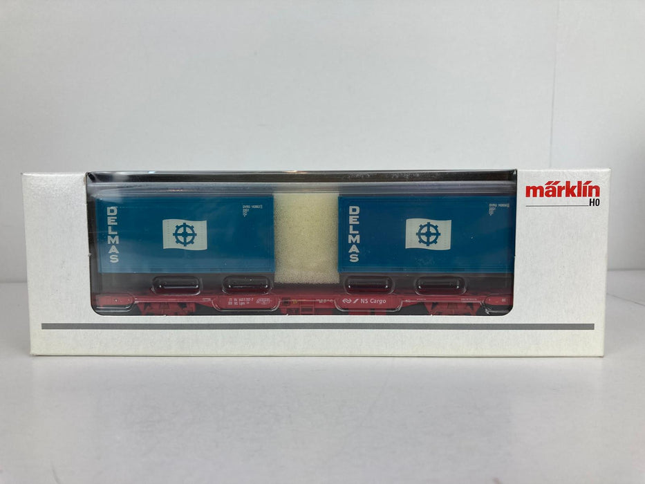 Märklin 47688 - 12 x Containerwagen-Set - NS - Verschiedene Container