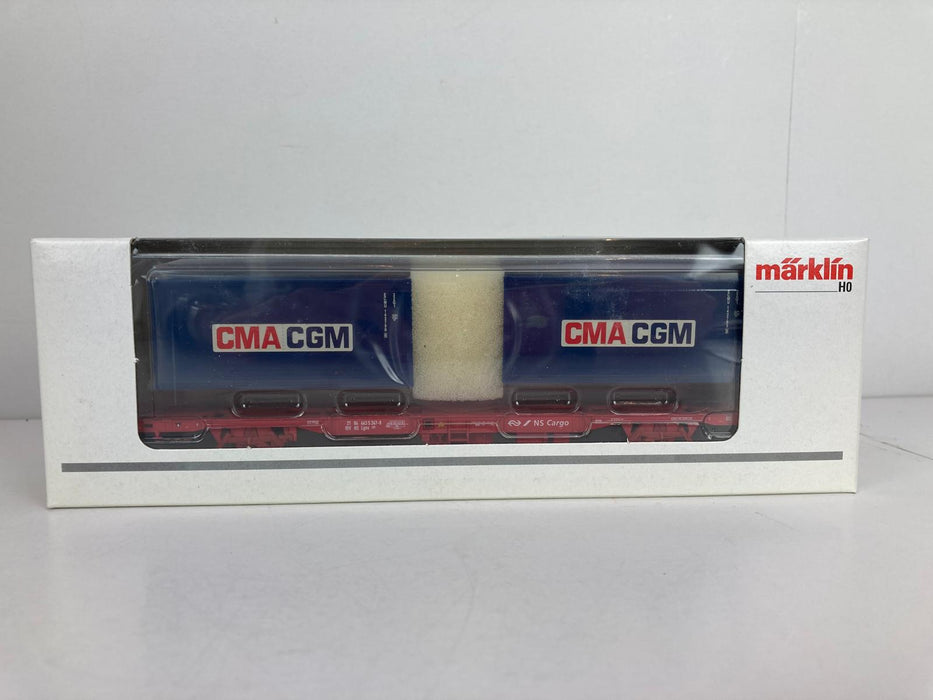 Märklin 47688 - 12 x Containerwagen-Set - NS - Verschiedene Container