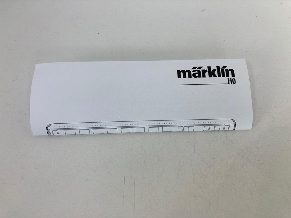 Märklin 43919 - Set of express train carriages "Pop colours" A/Büm - DB