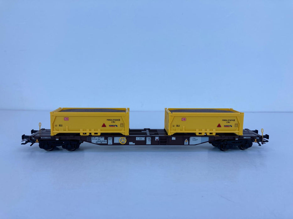 Märklin 47130 - Set Containerwagen - „Erdaushub Stuttgart 21“ – DB
