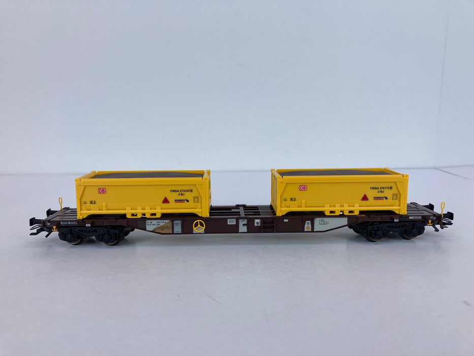 Märklin 47130 - Set Containerwagen - „Erdaushub Stuttgart 21“ – DB
