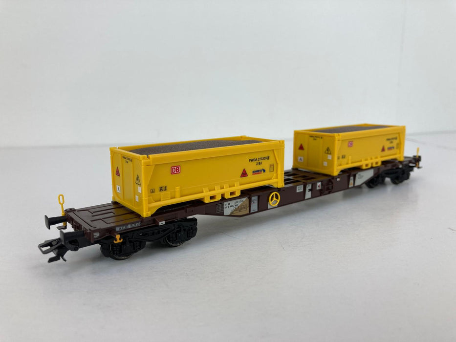 Märklin 47130 - Set Containerwagen - „Erdaushub Stuttgart 21“ – DB