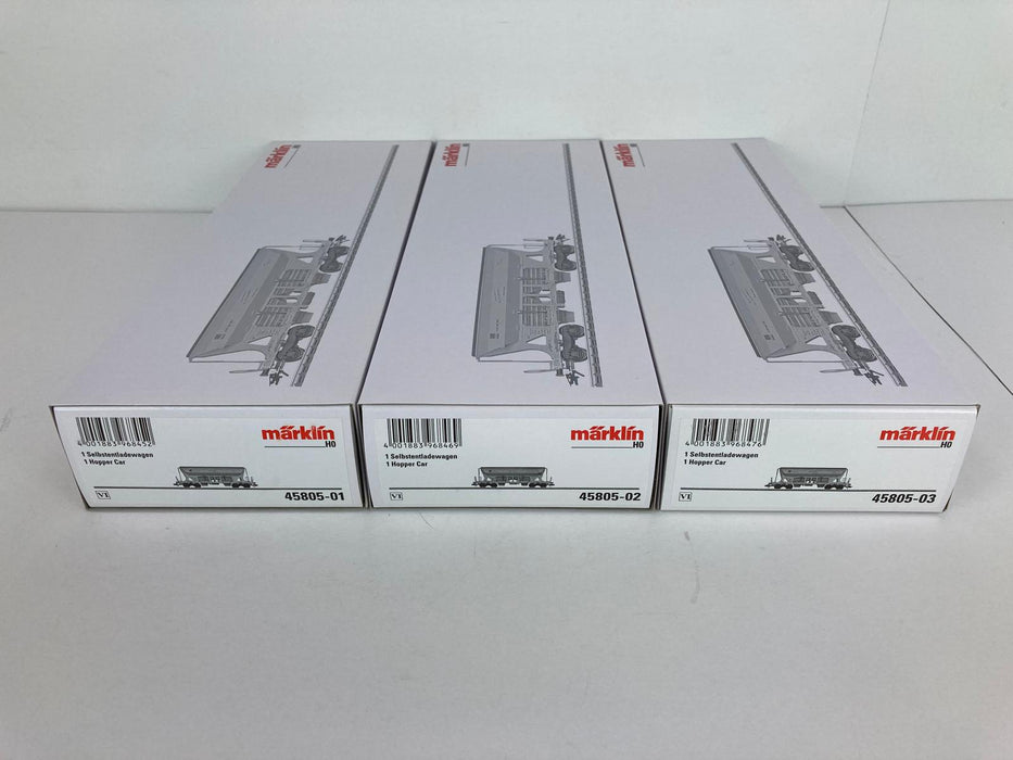 Märklin 45805 - Set Stortgoedwagens Faccns - "HVLE" - Berlijn
