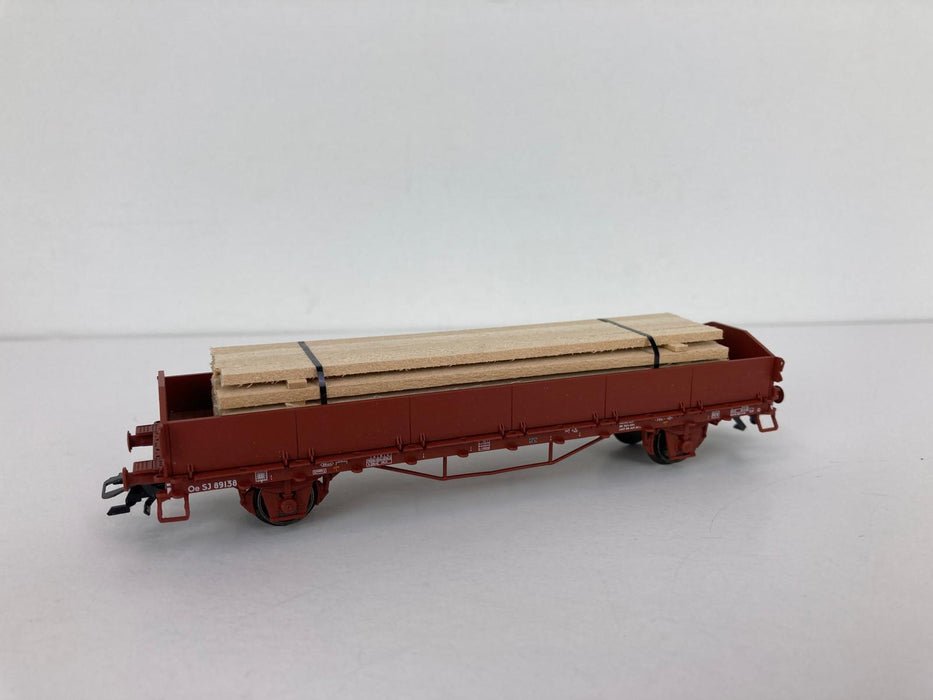 Märklin 47733 - Set mit 5 Güterwagen - Rungen/Schiebedach - Schweden (SJ)