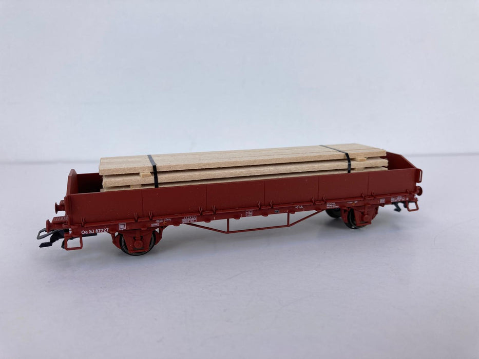 Märklin 47733 - Set mit 5 Güterwagen - Rungen/Schiebedach - Schweden (SJ)