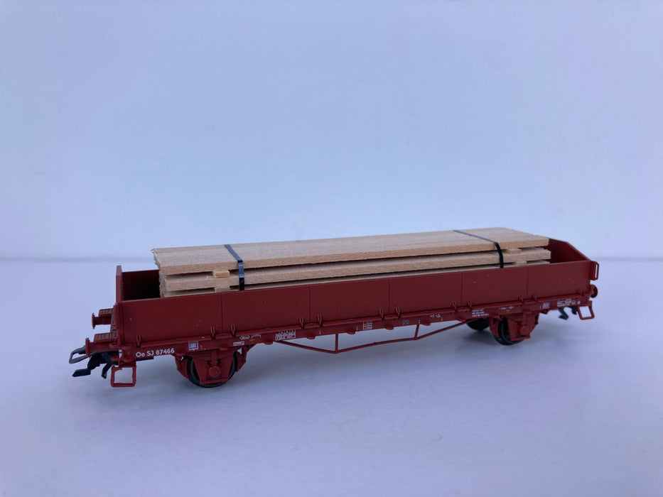 Märklin 47733 - Set mit 5 Güterwagen - Rungen/Schiebedach - Schweden (SJ)