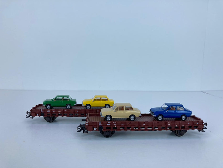 Märklin 46404 - Set Flachwagen „DAF 66“ – NS