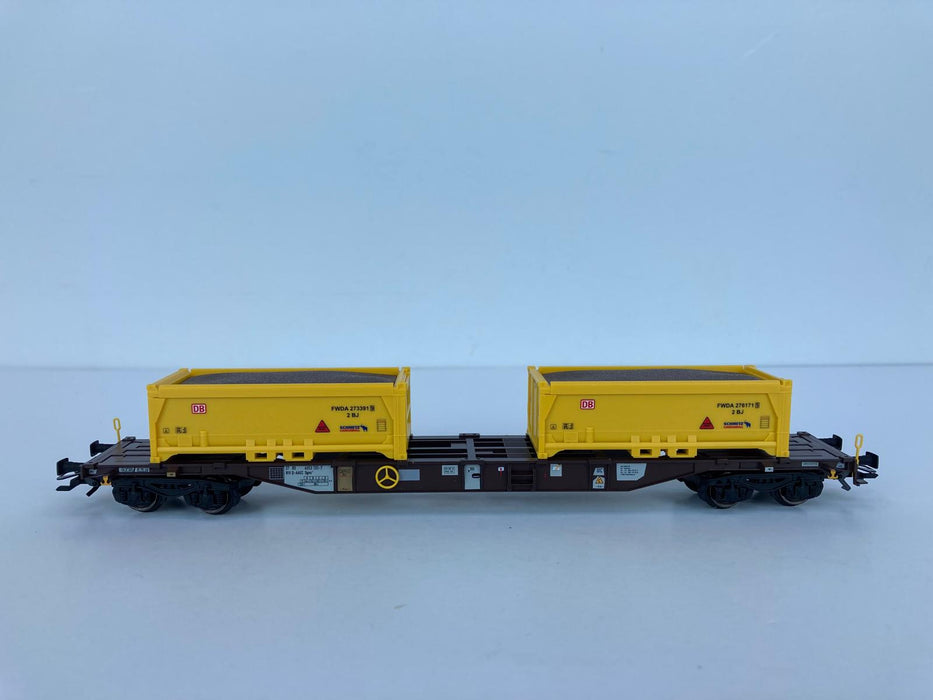 Märklin 47131 - Set Containerwagen - „Erdaushub Stuttgart 21“ – DB