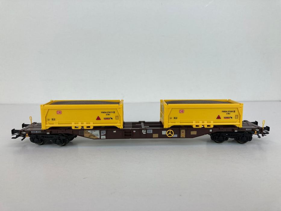 Märklin 47131 - Set Containerwagen - „Erdaushub Stuttgart 21“ – DB