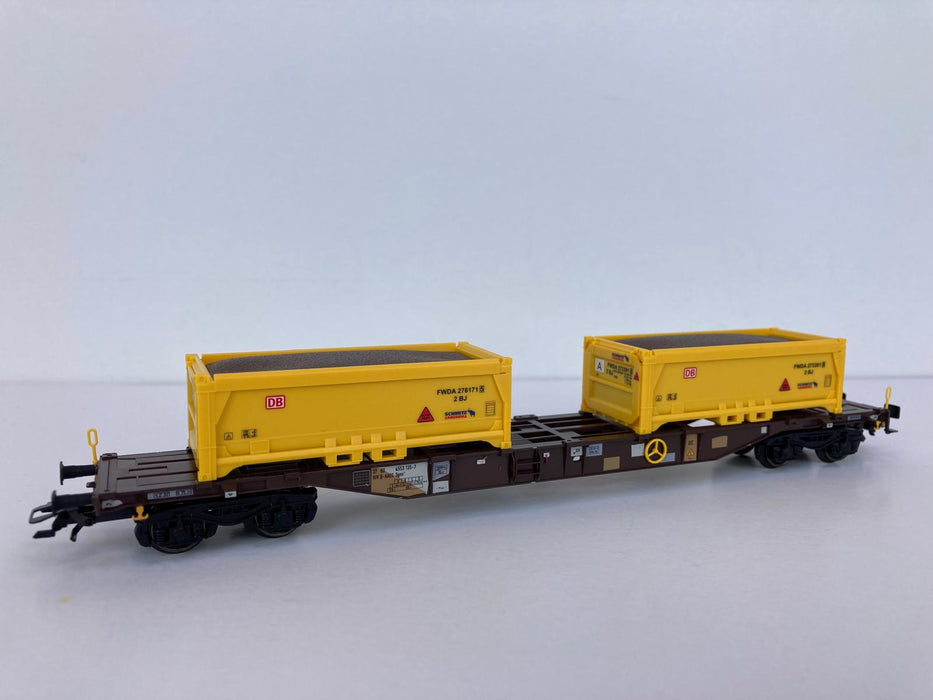 Märklin 47131 - Set Containerwagen - „Erdaushub Stuttgart 21“ – DB