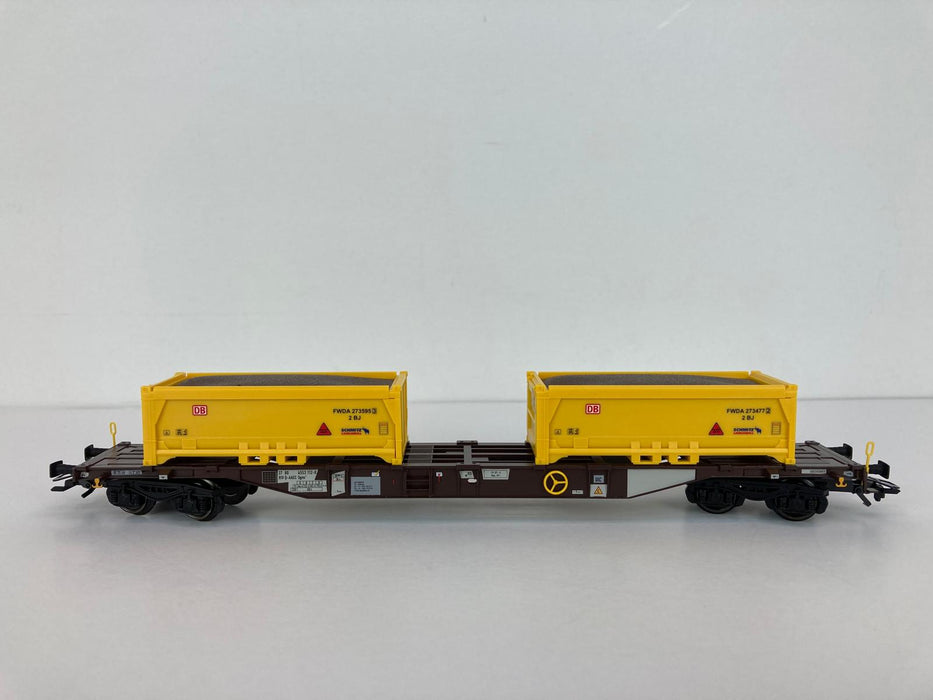 Märklin 47131 - Set Containerwagen - „Erdaushub Stuttgart 21“ – DB