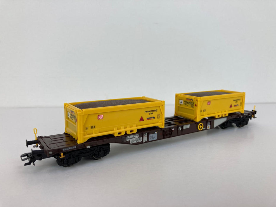Märklin 47131 - Set Containerwagen - „Erdaushub Stuttgart 21“ – DB