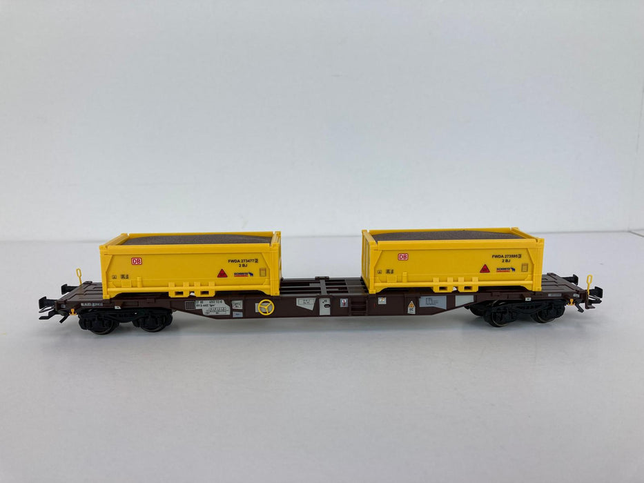 Märklin 47131 - Set Containerwagen - „Erdaushub Stuttgart 21“ – DB