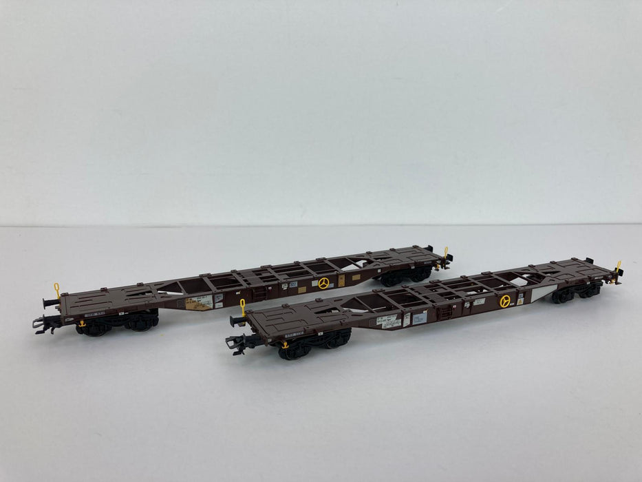 Märklin 47131 - Set Containerwagen - „Erdaushub Stuttgart 21“ – DB