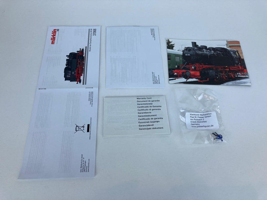 Märklin 37068 - Steam locomotive BR 80 - Heilbron Museum - MFX+ & Sound