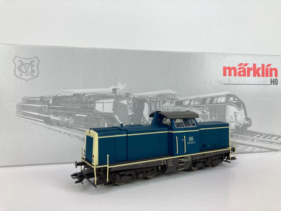 Märklin 39212 - Diesellocomotief BR 212 - Blauw/Beige - MFX+ & Sound