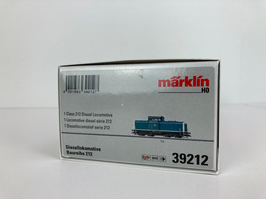 Märklin 39212 - Diesellocomotief BR 212 - Blauw/Beige - MFX+ & Sound