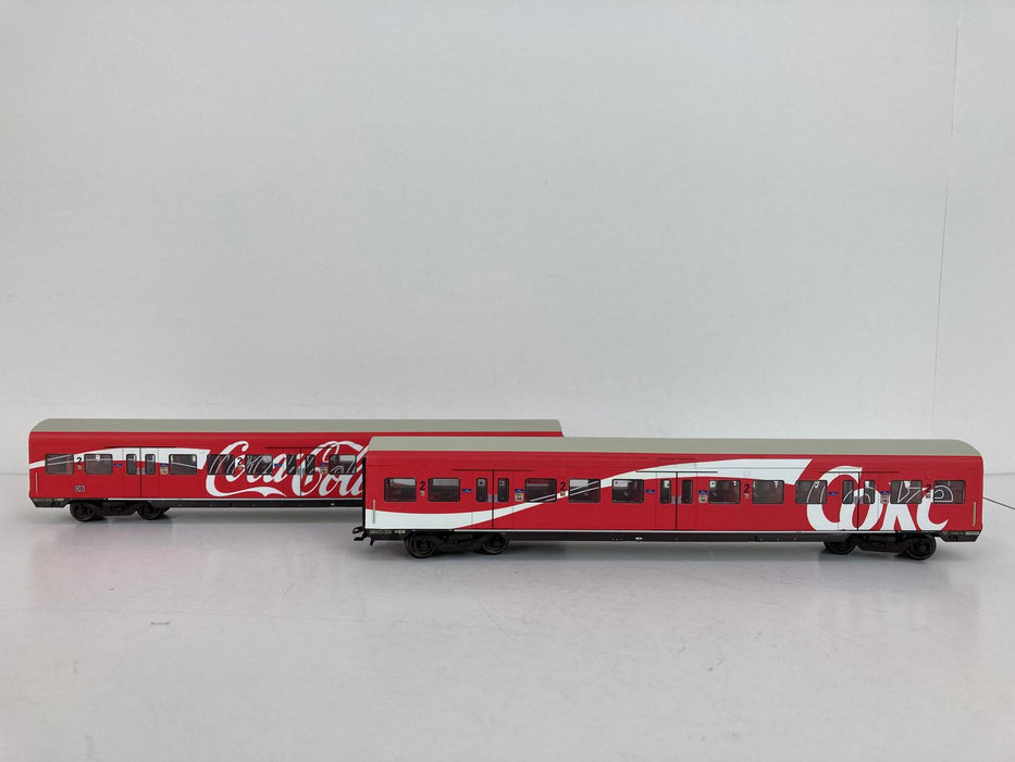Märklin 43890 - Set Passagiersrijtuigen - S-Bahn - "Coca-Cola"
