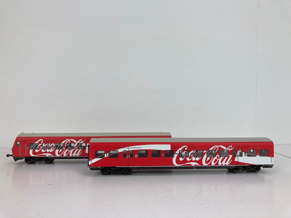 Märklin 43890 - Set Passagiersrijtuigen - S-Bahn - "Coca-Cola"