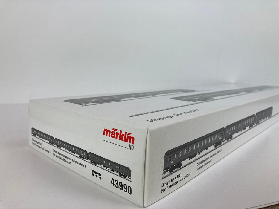 Märklin 43990 - Personenwagenset - DB - A/B/m - 1./2. - LED - MHI