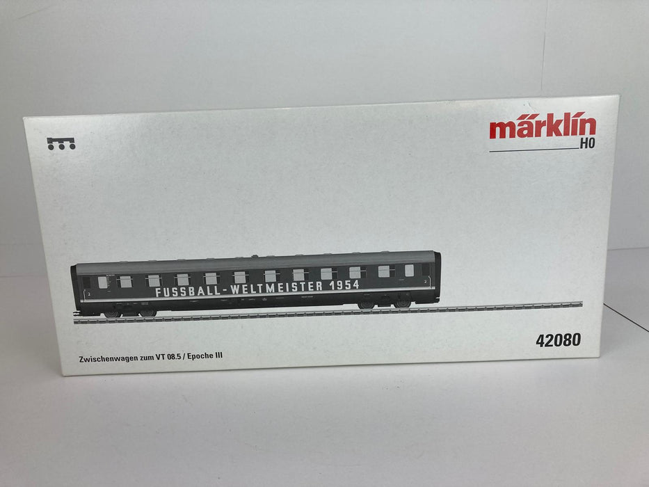 Märklin 42080 - Tussenrijtuig VT 08.5 - A4ü - "Fussball - Weltmeister 1954"