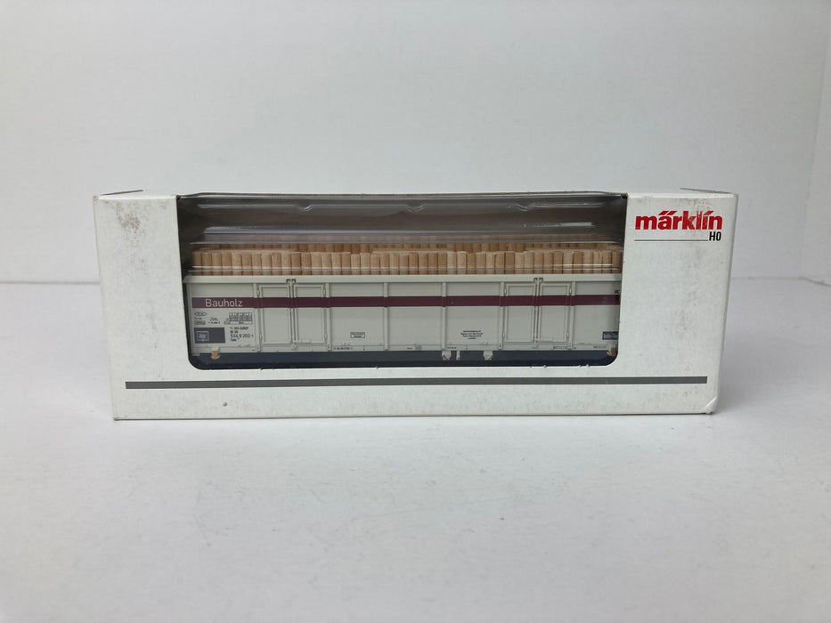 Märklin 48351 - Infotage Gleisbaugeräte Bakwagon met Lading - Exclusief 2020